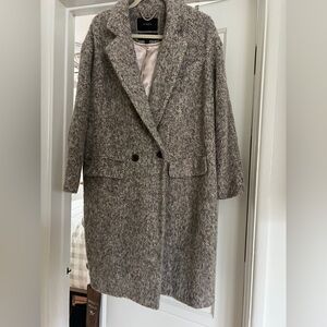 J. Crew Gray Trench Coat